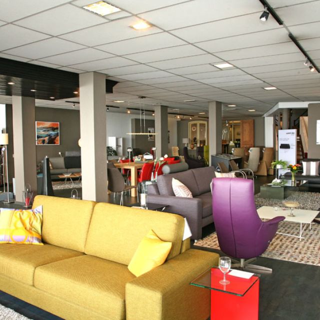 kleurige bank