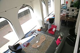 zithoek bovenaanzicht