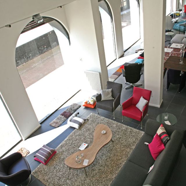 zithoek bovenaanzicht